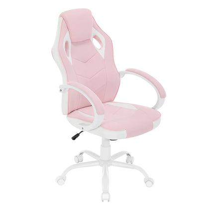 WOLTU Gaming Chair Gamer Armchair Office Computer Chair Ergonomic Design Fabric 360° Swivel Chair Adjustable Height High Back