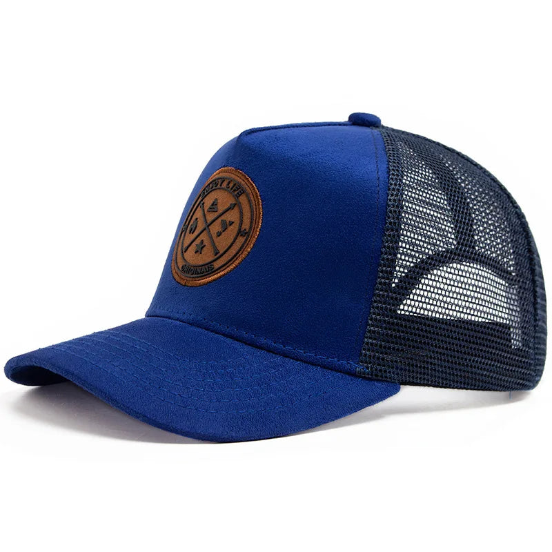 Baseballová čepice Four Seasons Mesh pro ženy a muže, módní, ležérní, prodyšná, s písmenem a ikonou, unisex, hiphopová, truckerová, outdoorová, sportovní, čepice typu „dad hat“