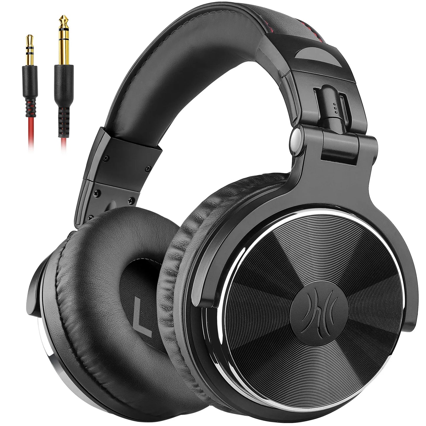 OneOdio Pro-10 Studio Monitoring Headphones – Wired HiFi Over-Ear Headset with 50mm Drivers, Deep Bass & Professional Audio