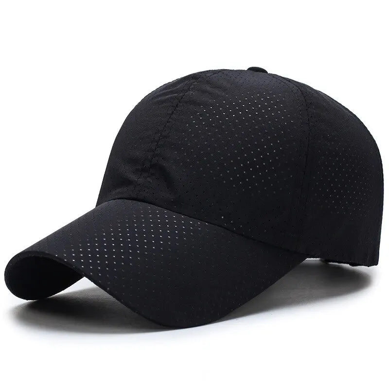Cappellino da uomo primavera-estate in rete a tinta unita, cappellino da baseball da donna autunnale, edizione coreana, cappellino parasole in rete traspirante con visiera