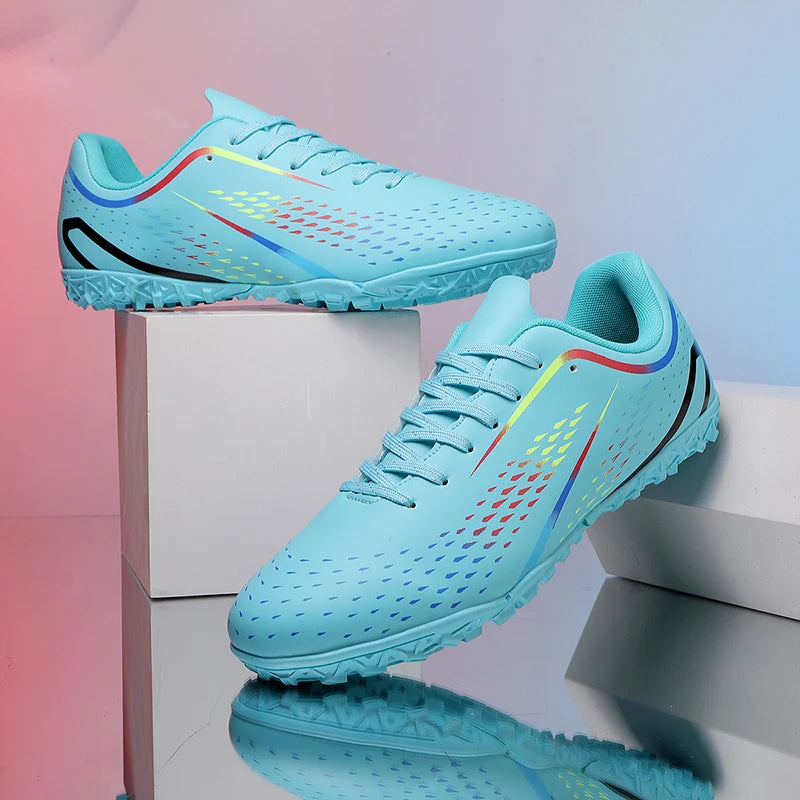 New Men Soccer Shoes High-top Futsal High-quality Cleats Grass Non-Slip Football Boots Match Sneakers Indoor Hot-selling FG/TF