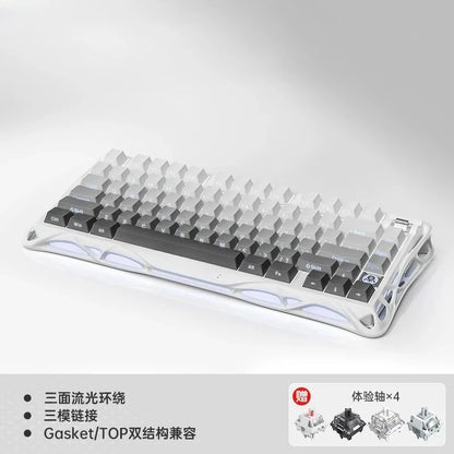 Gravity Planet K1 LITE Wireless Bluetooth Wired Tri-mode Mechanical Keyboard with Backlight for Office, Gaming and General Use