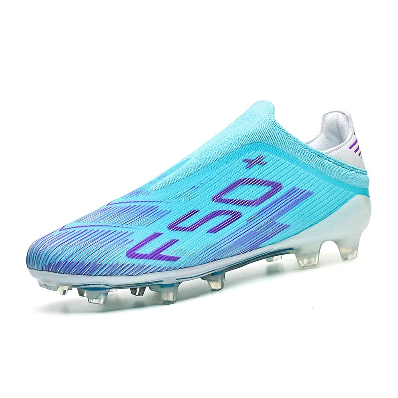 Chaussures de football F50 pour hommes, crampons d'entraînement rapides, chaussures de football antidérapantes pour extérieur, Chuteira Campo 35-45