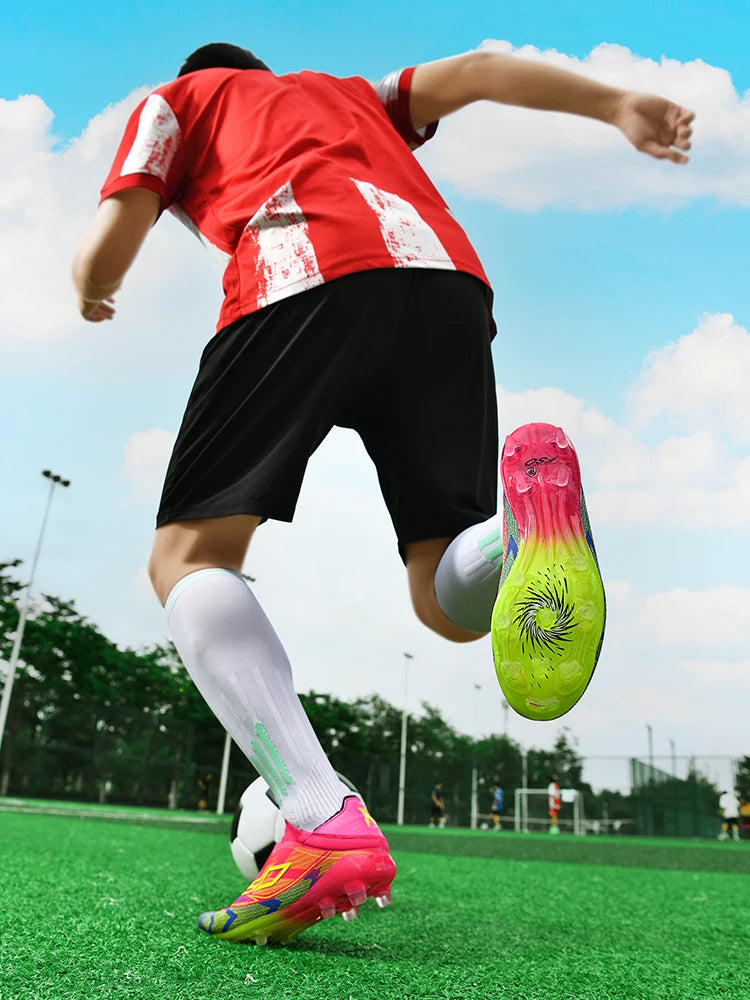 Men's Football Boots New Society Grass Tennis Adult Breathable Ultralight Outdoor Sports Male Soccer Shoes Sneakers Football Shoes