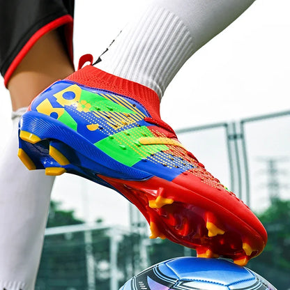 Nouvelles chaussures de football professionnelles pour hommes, crampons de football de société, chaussures de football d'intérieur, bottes d'entraînement originales, chuteira de terrain rapide
