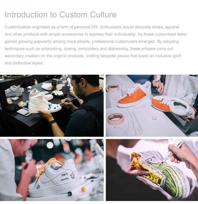 Custom Sneakers Nike Big - Year of the Horse Chinese Style Retro Low-Top Men's Sneakers