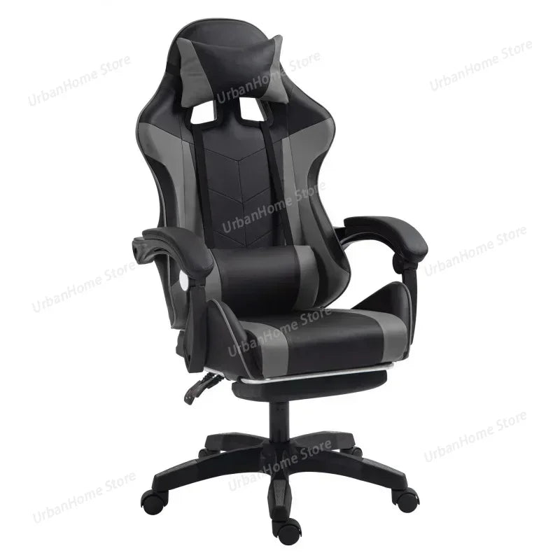 Gaming Chair Ergonomic Gaming Chair Net Coffee Computer Chair Home Reclining Office Comfortable Swivel Gaming Chair