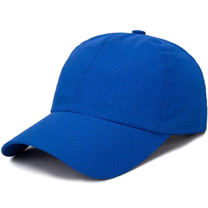 Cappellino da uomo primavera-estate in rete a tinta unita, cappellino da baseball da donna autunnale, edizione coreana, cappellino parasole in rete traspirante con visiera