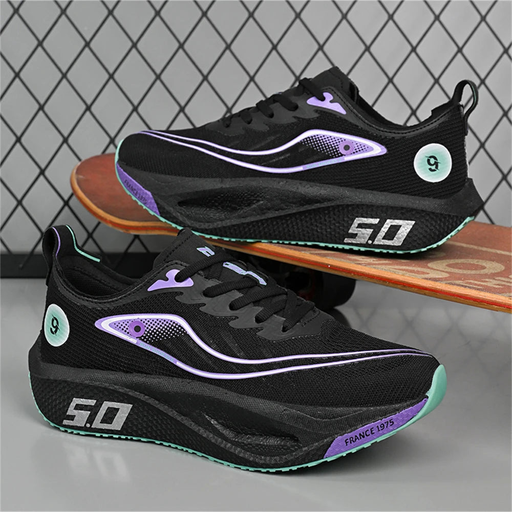 Nuevas zapatillas deportivas para hombre y mujer, zapatillas de running, placa de carbono, competición de maratón masculina, amortiguación, zapatillas de entrenamiento atlético