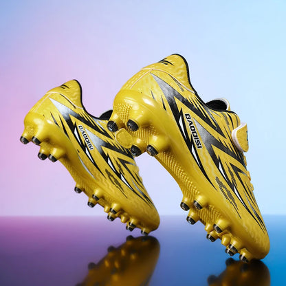 Nouvelles chaussures de football pour enfants, crampons antidérapants pour terrain de football, chaussures de football pour enfants, bottes de football d'intérieur, baskets professionnelles rapides, pointures 28-39.