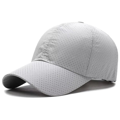 Cappellino da uomo primavera-estate in rete a tinta unita, cappellino da baseball da donna autunnale, edizione coreana, cappellino parasole in rete traspirante con visiera