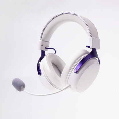 AKKO Verge S9 E-Sports Headset with Mic Quad-Mode Gaming Headphone 7.1 Channel Surround Sound Pro-Tuned FPS Audio 53mm Driver