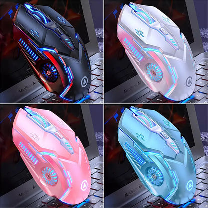Original G5 Wired Mouse BackLight High Sensitivity 6 Keys Macro Programming Gaming Mechanical Mouse For Game Computer Tablet PC