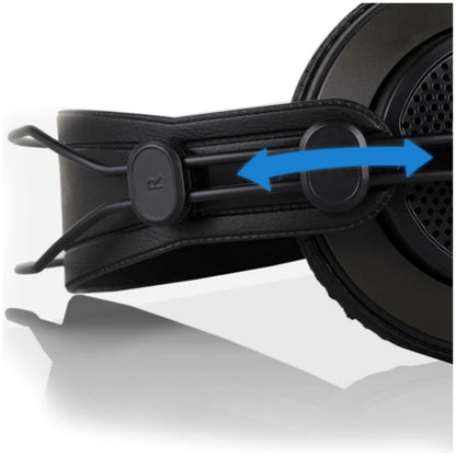 Original Samson SR850 monitoring HIFI headset Semi-Open-Back Headphones for Studio, with leather earcup,without retail box