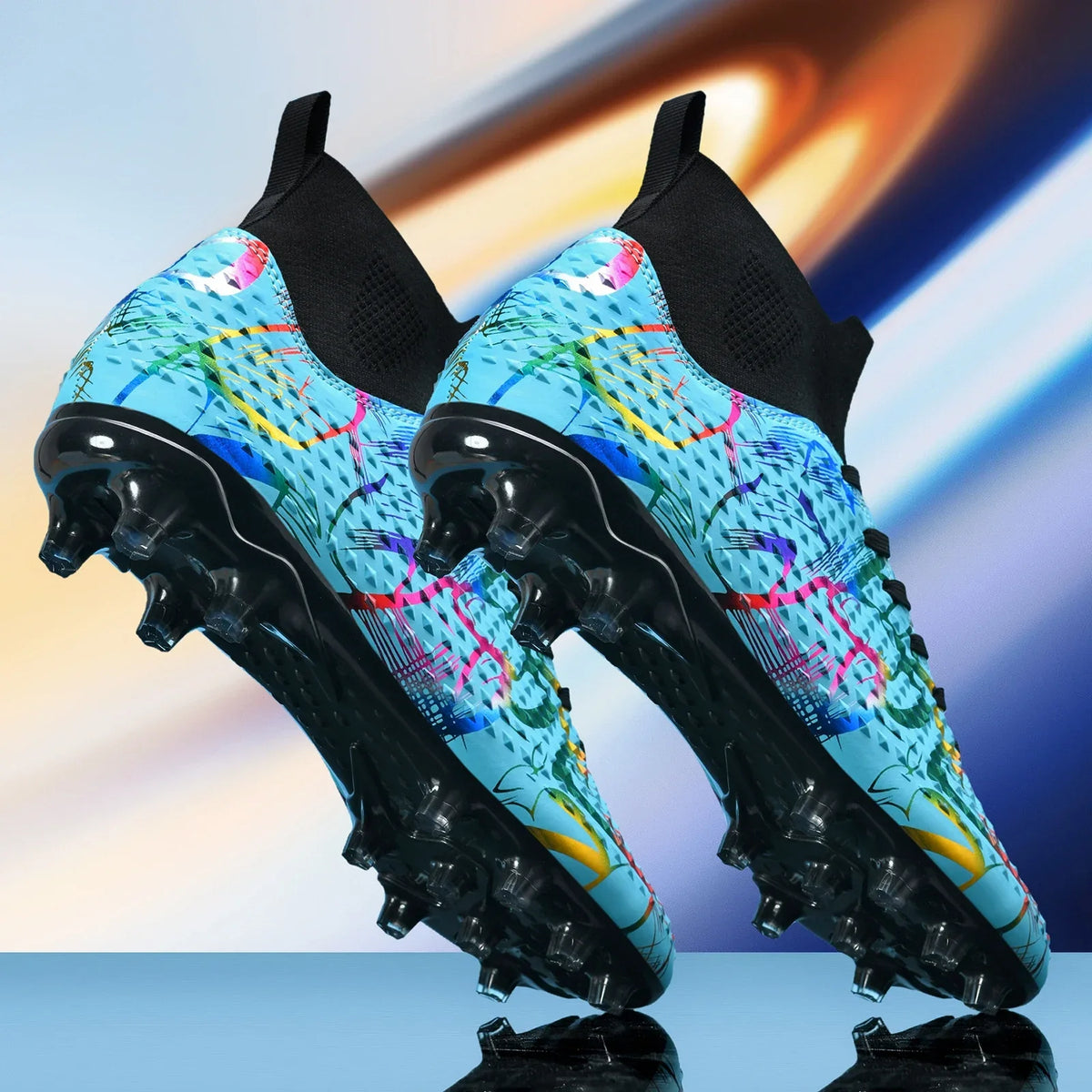 Chaussures de football spéciales pour les nouveaux élèves, chaussures de football d'entraînement pour adolescents, compétitions, tailles 31-46 #   Chaussures de sport d'extérieur montantes pour étudiants
