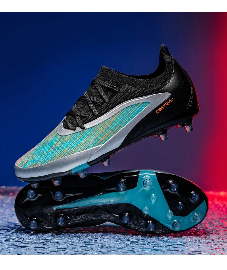 Scarpe da calcio TF da uomo, sneakers professionali per calcetto e futsal, scarpe da soccer casual da uomo di alta qualità per allenamento