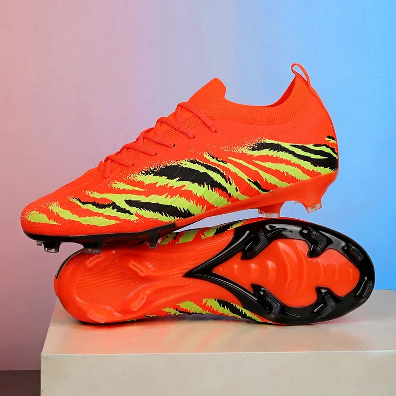 New Men Match Unisex Soccer Shoes Outdoor Adult Cleats Ultralight Football Boots Sport Non-Slip Comfortable Grass High-quality