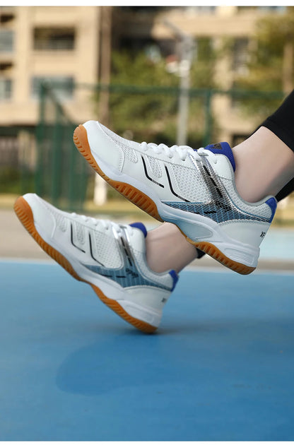 Scarpe professionali da badminton 2025, nuove sneakers da tennis da uomo, traspiranti e antiscivolo, scarpe sportive da pallavolo per uomo e donna
