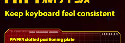 LEOBOG Hi75C Mechanical Wireless Keyboard Aluminium 3-Mode With Knob Hot Swap RGB Gasket Hi75C Gaming Keyboard Customization PC