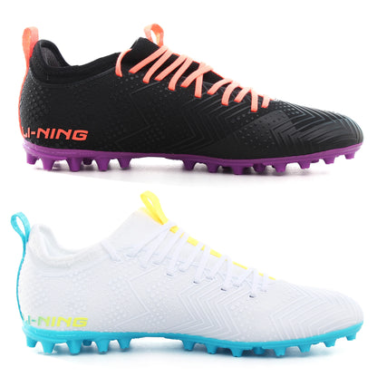 Li-ning chaussures de Football pour hommes AG sol respirant anti-dérapant Sport chaussures de Football doublure chaussures baskets portables YSFU015