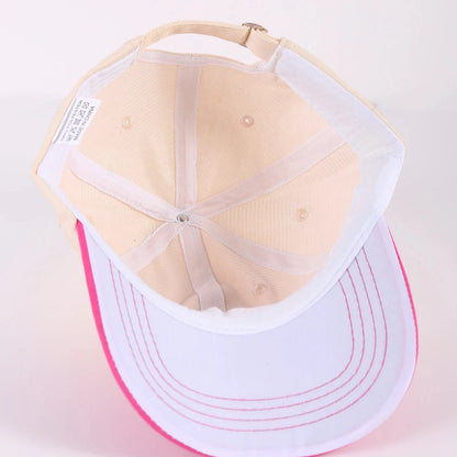 Casquettes de baseball unisexes brodées de lettres, lavables, pour le printemps et l'automne, ajustables, décontractées, avec protection solaire, pour enfants