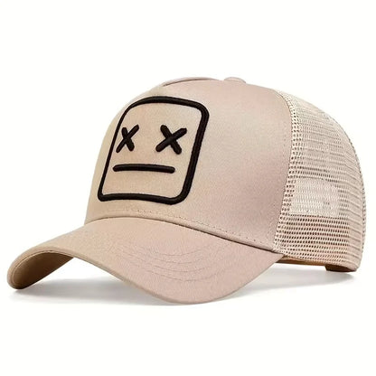 Casquettes de baseball unisexes XX brodées, à filet, ajustables, décontractées, pour le printemps et l’été, avec protection solaire