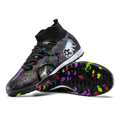 Men Soccer Shoes Breathable Football Boots Futsal Ultralight Professional Training Sneakers Unisex Grass Cleats Match Sport