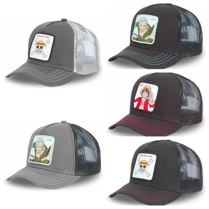 Outdoor Sport LUFFY baseballkasket – forår og sommermode – broderet, justerbar kasket til mænd og kvinder – mode – outdoor – hiphop-kasket
