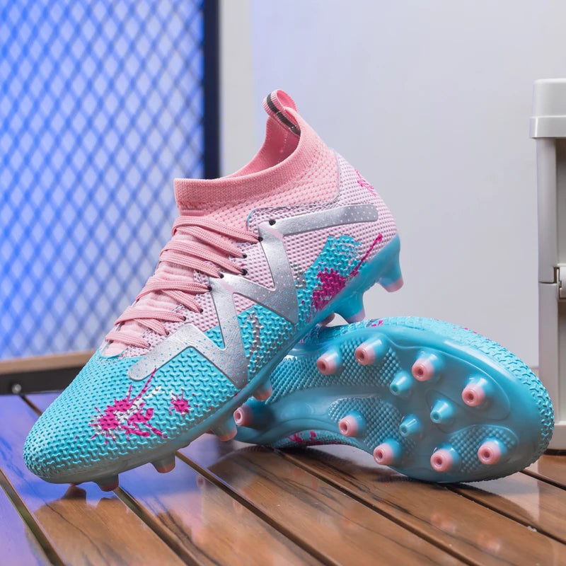 Nuove scarpe da calcio da uomo Society, tacchetti professionali, scarpe da calcio indoor, scarpini veloci da campo, sneaker da ragazzo originali per allenamento