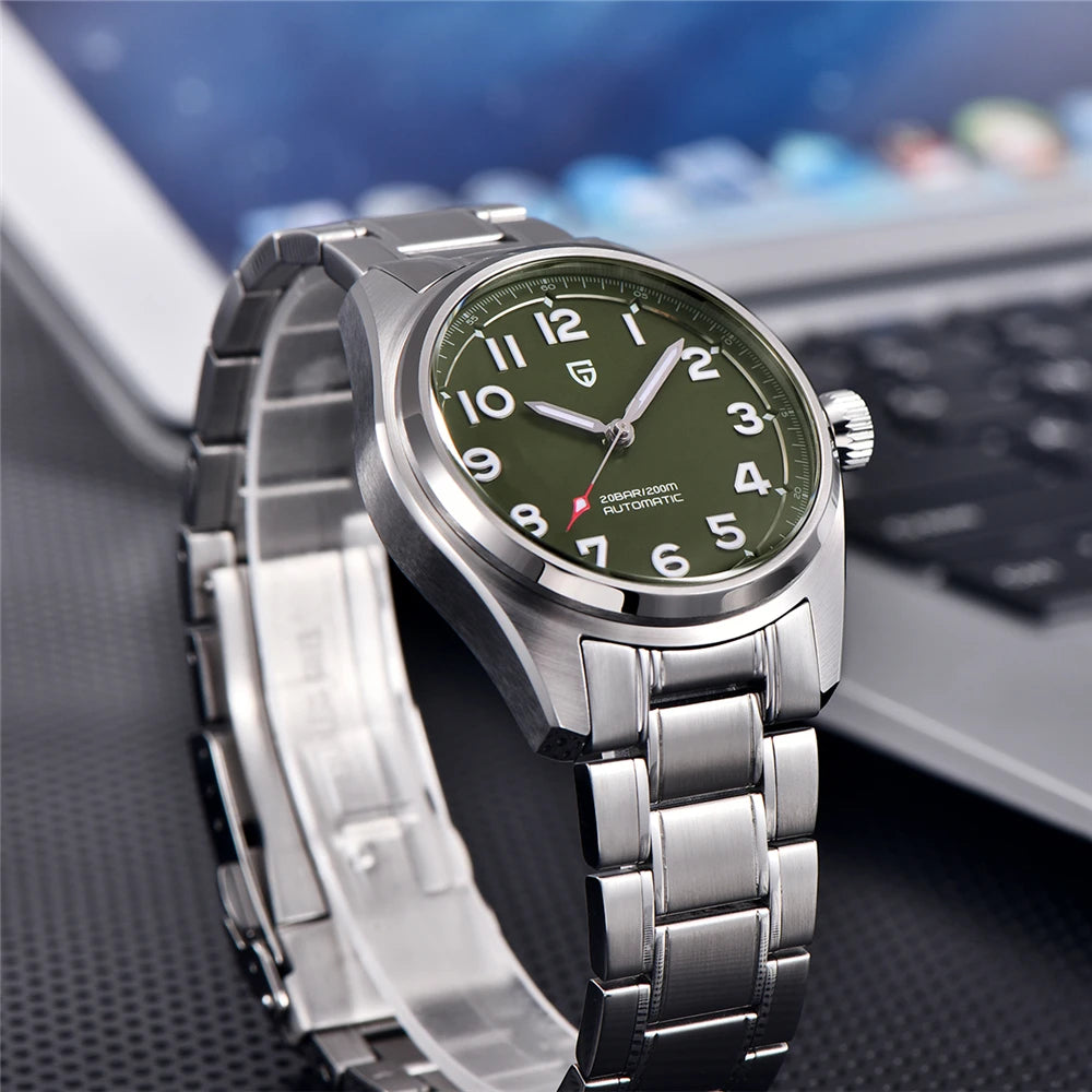 PAGANI Design 2026 New Men Automatic Mechanical Watch NH35A Sapphire Glass Stainless Steel Waterproof 200m Reloj Hombre