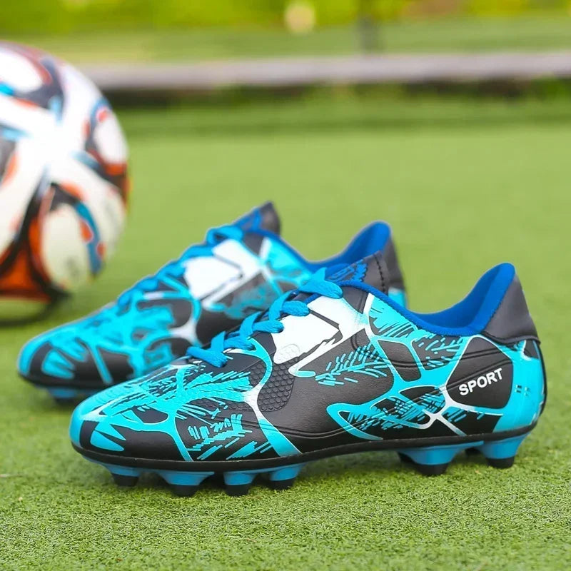 New Men Kids Professional Soccer Shoes Boys Cleats Non-Slip Grass Football Boots Adult Ultralight Training Shoes Drop Shipping