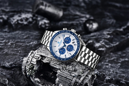 PAGANI DESIGN 2026 New Moon Watch For Men Quartz Multifunction Chronograph Sports Mens Watches Top Brand Luxury Sapphire Mirror