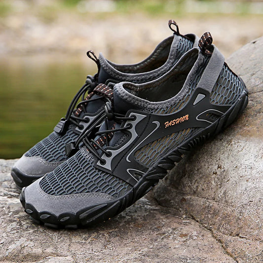 Water Shoes for Men Trekking Hiking Shoes Drainage Beach Aqua Shoe Quick Dry Swim Barefoot Sandal Diving Fishing Surfing Sneaker
