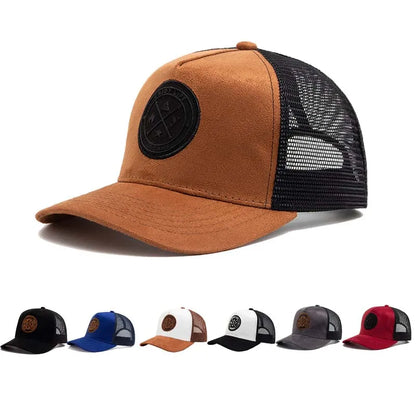 Baseballová čepice Four Seasons Mesh pro ženy a muže, módní, ležérní, prodyšná, s písmenem a ikonou, unisex, hiphopová, truckerová, outdoorová, sportovní, čepice typu „dad hat“