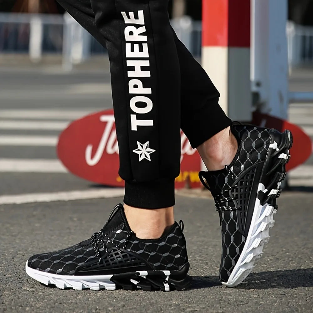 Men's Sports Shoes Breathable Casual Walking Tennis Sports Shoes