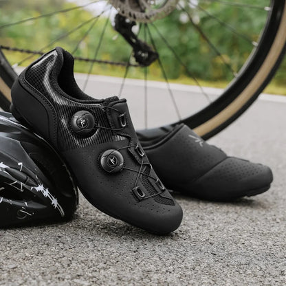 2025 new arrival professional cycling shoes, racing road bike SPD cleat shoes, ultralight self-locking MTB bicycle sneakers unisex