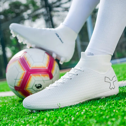 Herren-Qualitäts-Fußballschuhe, strapazierfähige Fußballschuhe für Jungen, leichte Kinder-Fußballschuhe, Futsal-Trainingssneaker, Fußballschuhe mit Stollen
