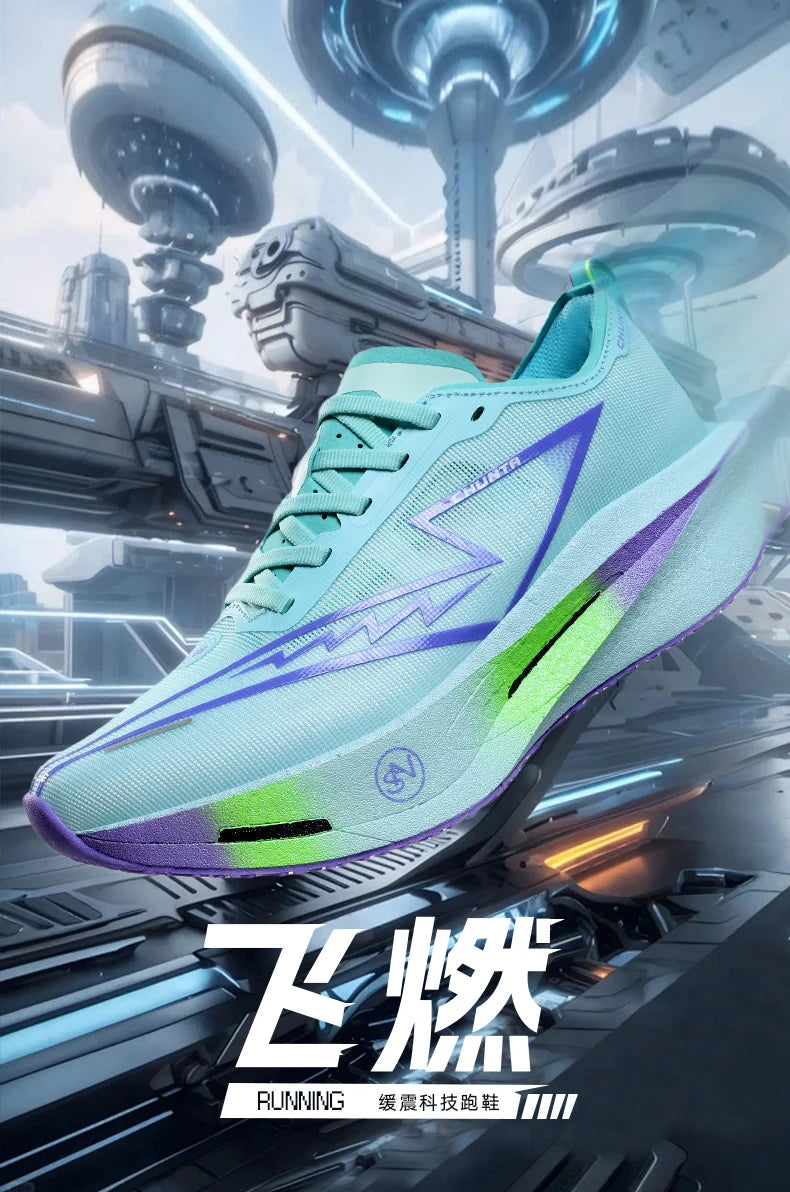 Running Shoes Carbon Board Specialty Marathon Men Sports Breathable Lightweight Women's Comfortable Nonskid Chunta Sneakers