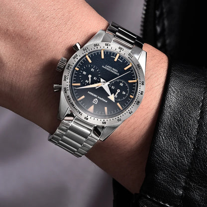 2026 New PAGANI DESIGN Retro Mens Watches Moon Quartz Watch For Men Speed Sports Chronograph AR Sapphire VK64 Clock Reloj Hombre