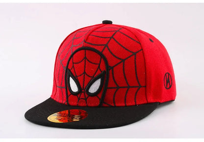 Cappellini HotAnime con Spider-Man per bambini e neonati: cappellini da baseball, cappellini snapback primaverili, cappellini hip hop regolabili