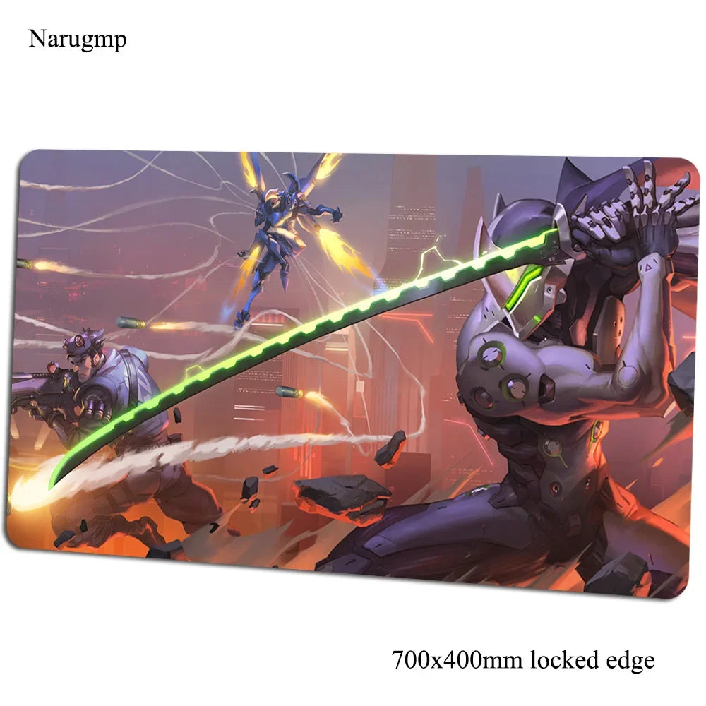 Overwatch mouse pad 700x400x3mm gaming mousepad anime Personality office notebook desk mat Boy Gift mouse pad games PC gamer mats