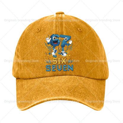 Steal A Brainrot 67 Dětská baseballová čepice Pánská Dámská sluneční čepice Nová čepice pro dospělé Outdoor Sport Sluneční čepice Retro pokrývka hlavy Dárek Horké prodeje