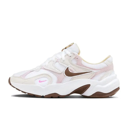 Nike AL8 damesko i mesh, åndbart, retro, letvægts, tyk sål, lavt snit, udendørs, slidstærkt, fritids- og løbesko HM3691-130