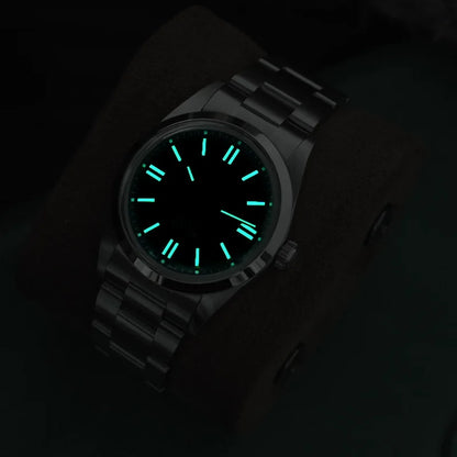 Watchdives WD1016 V3 36Mm Vintage Watch VH31 Sweep Quartz Watches Man Enamel Blue K1 Bubble Mirror Sapphire Lumes 10Atm Relojes