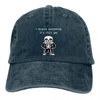 My Favorite People Asgore Undertale Lucky Gift Cappellini da baseball Cappellino con visiera Meme Cappelli parasole per uomo e donna