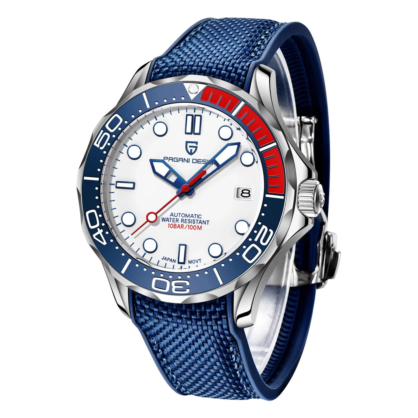 PAGANI DESIGN Men Watches 2026 New 007 Retro Luxury Automatic Watch For Men Mechanical Wristwatch Men Stainless steel Waterproof