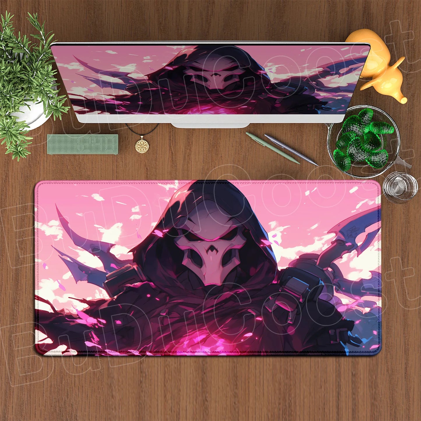 Large XXL DIY Cool  Overwatch Mouse Pad Keyboard Table Gaming Accessories Non-Slip Rubber Edge locking spped Laptop Rug desk Mat