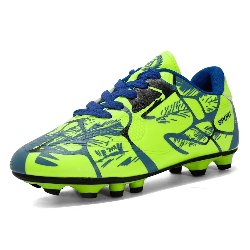 New Men Kids Soccer Shoes Cleats Ultralight Football Boots Boys Non-Slip Grass Adult Professional Training Shoes Drop Shipping