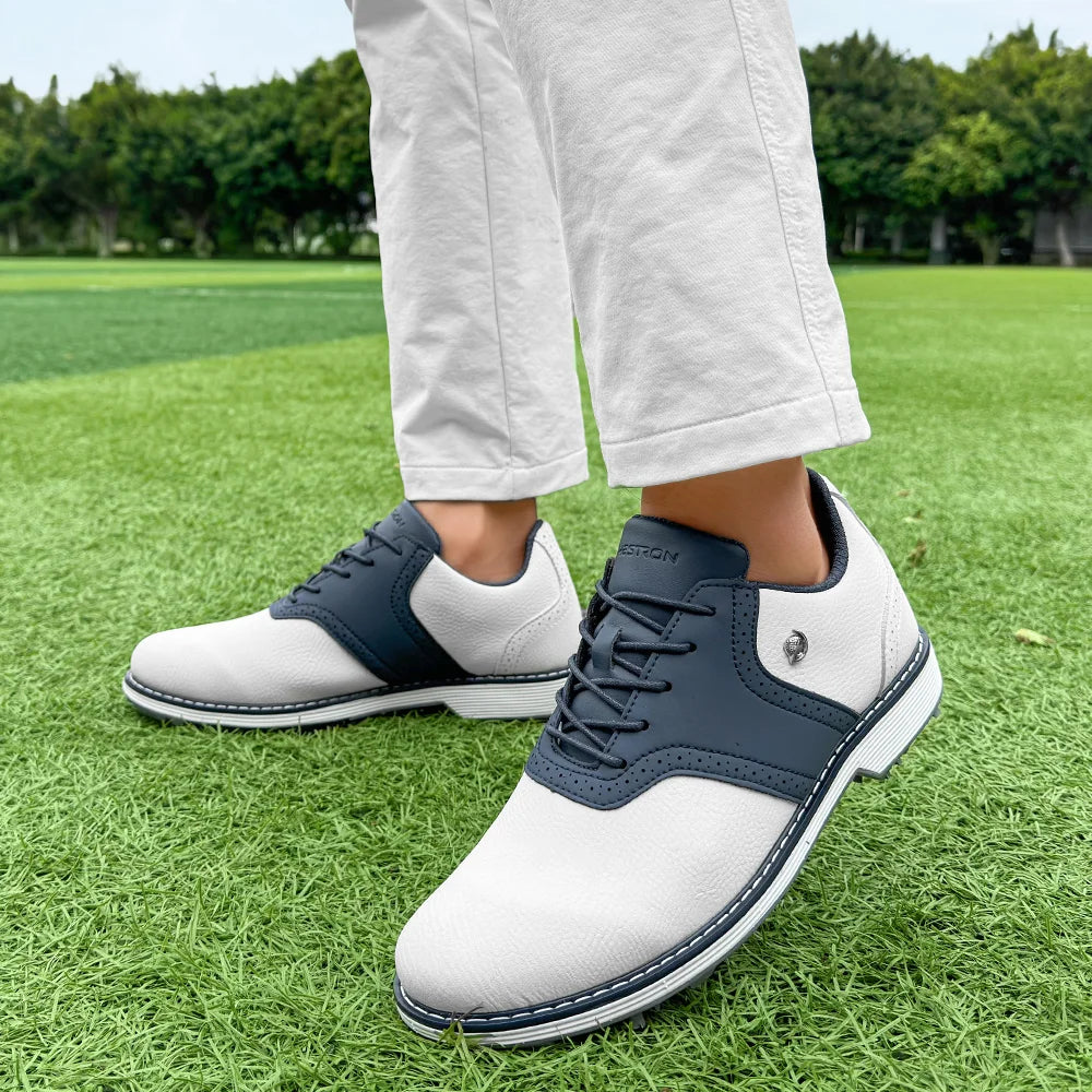 New Men Golf Shoes, Professional Golfers Shoes, Waterproof Comfortable Golf Footwear, Non-Slip