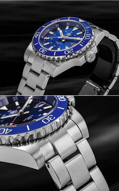ADDIESDIVE Men Luxury Watch Sapphire Crystal Ceramic Ring 20Bar Diving Luminous Automatic Mechanical Watch Exquisite Gift Clock